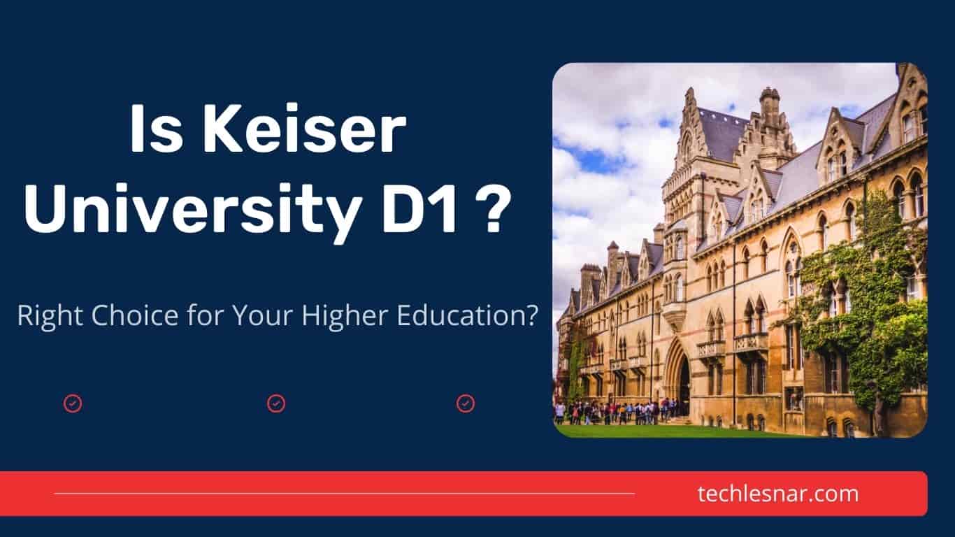 Is Keiser University D1