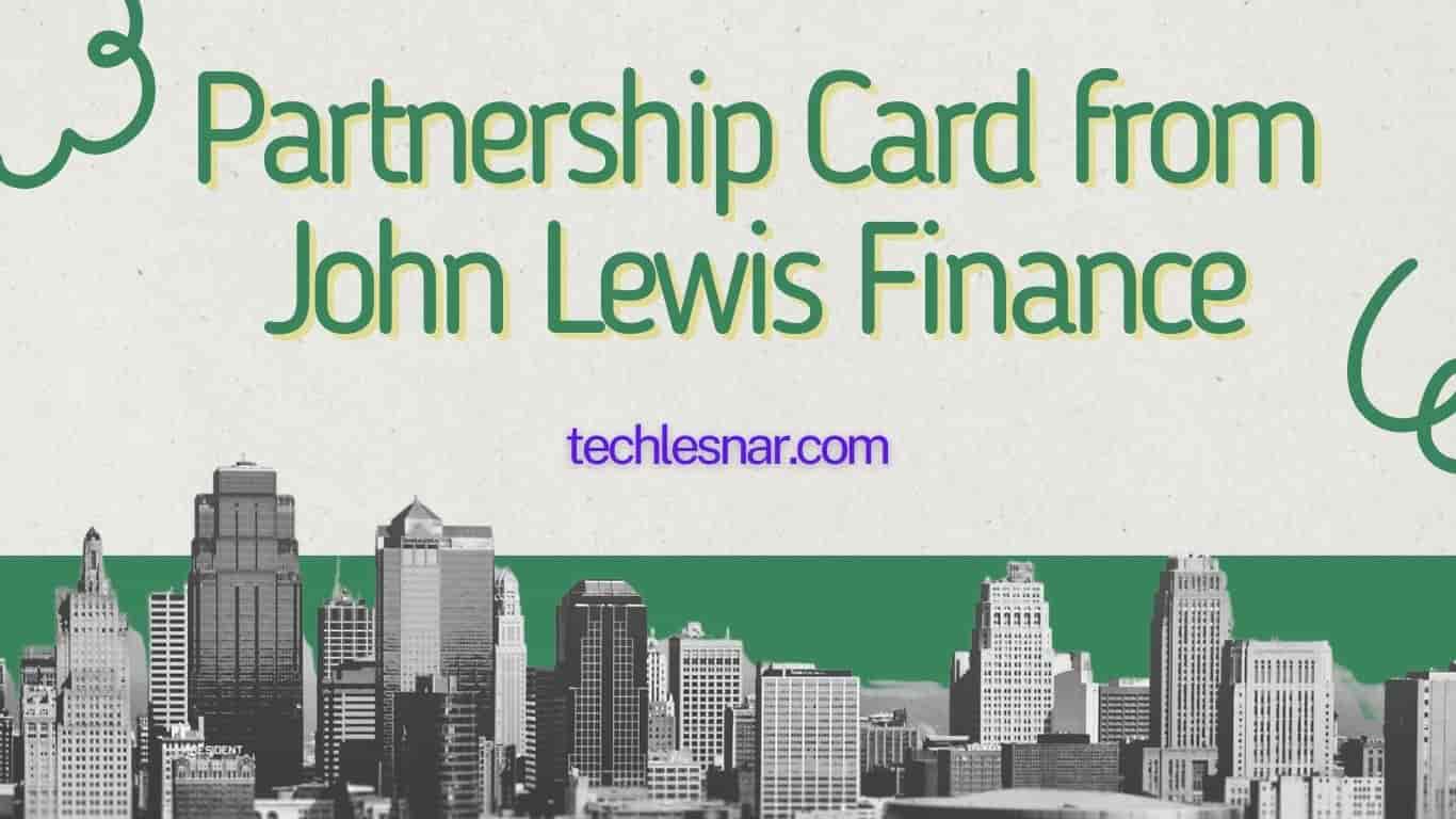 Partnership Card from John Lewis Finance