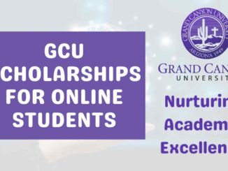 GCU Scholarships for online Students