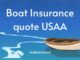 Boat Insurance quote USAA